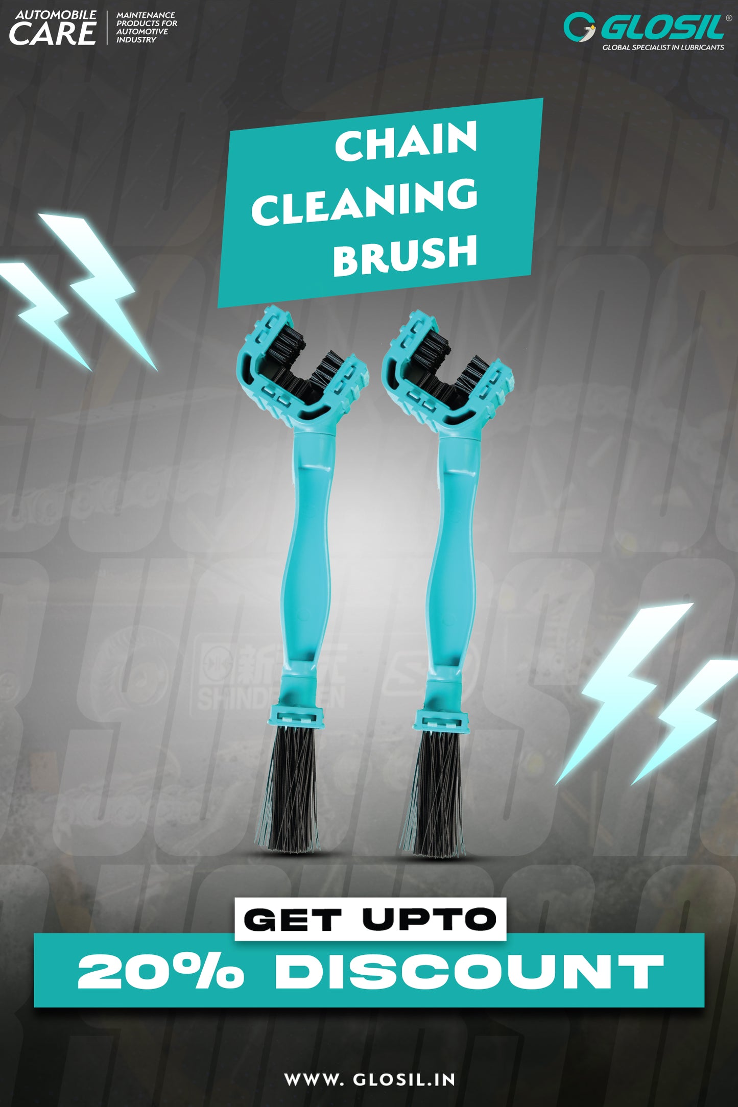 Chain Cleaning Brush
