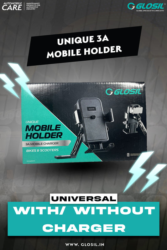 Unique 3A Mobile Holder - With Charger or Without Charger