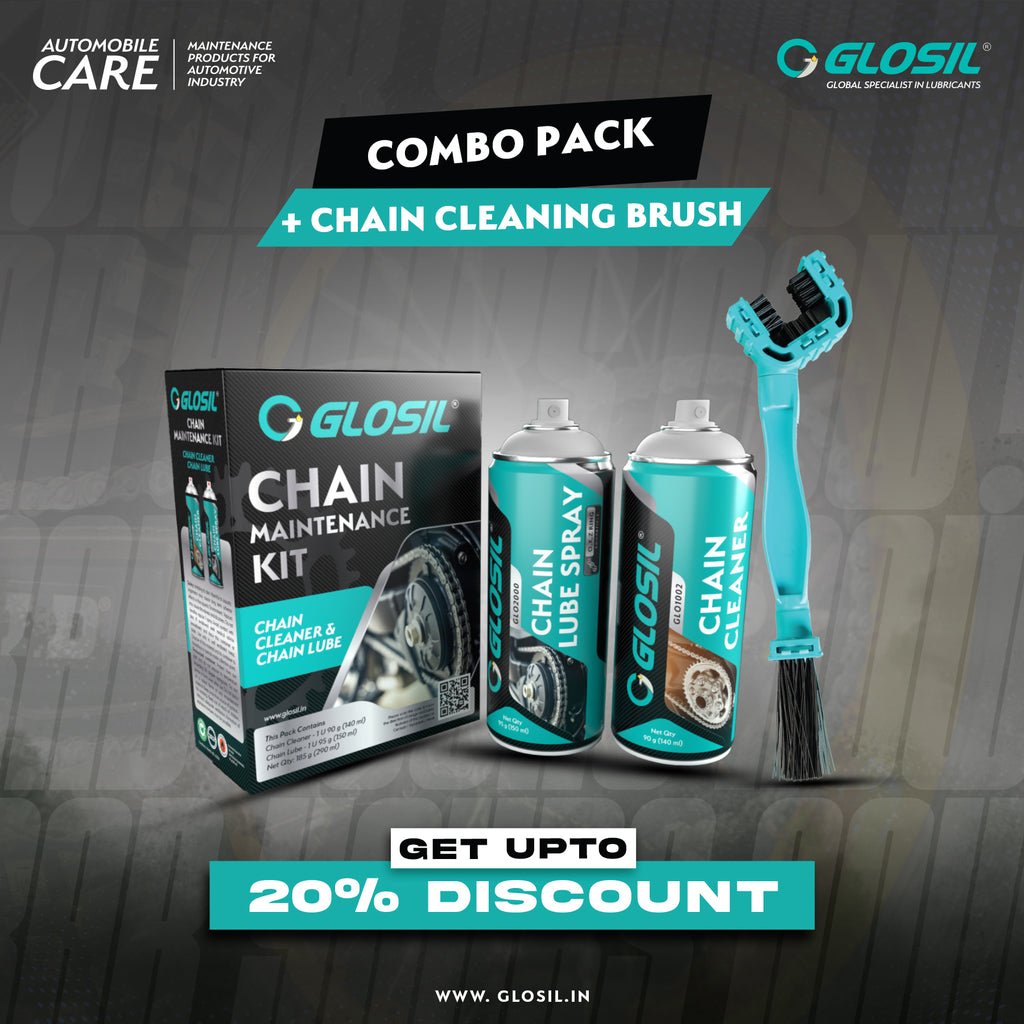 Combo Pack 140ml and Chain Cleaning Brush