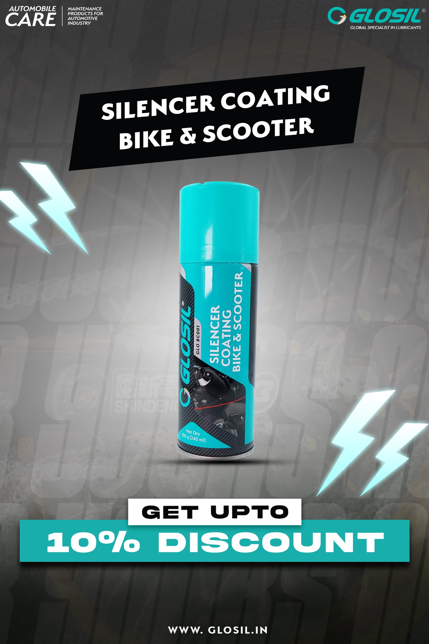 Silencer Coating Bike & Scooter