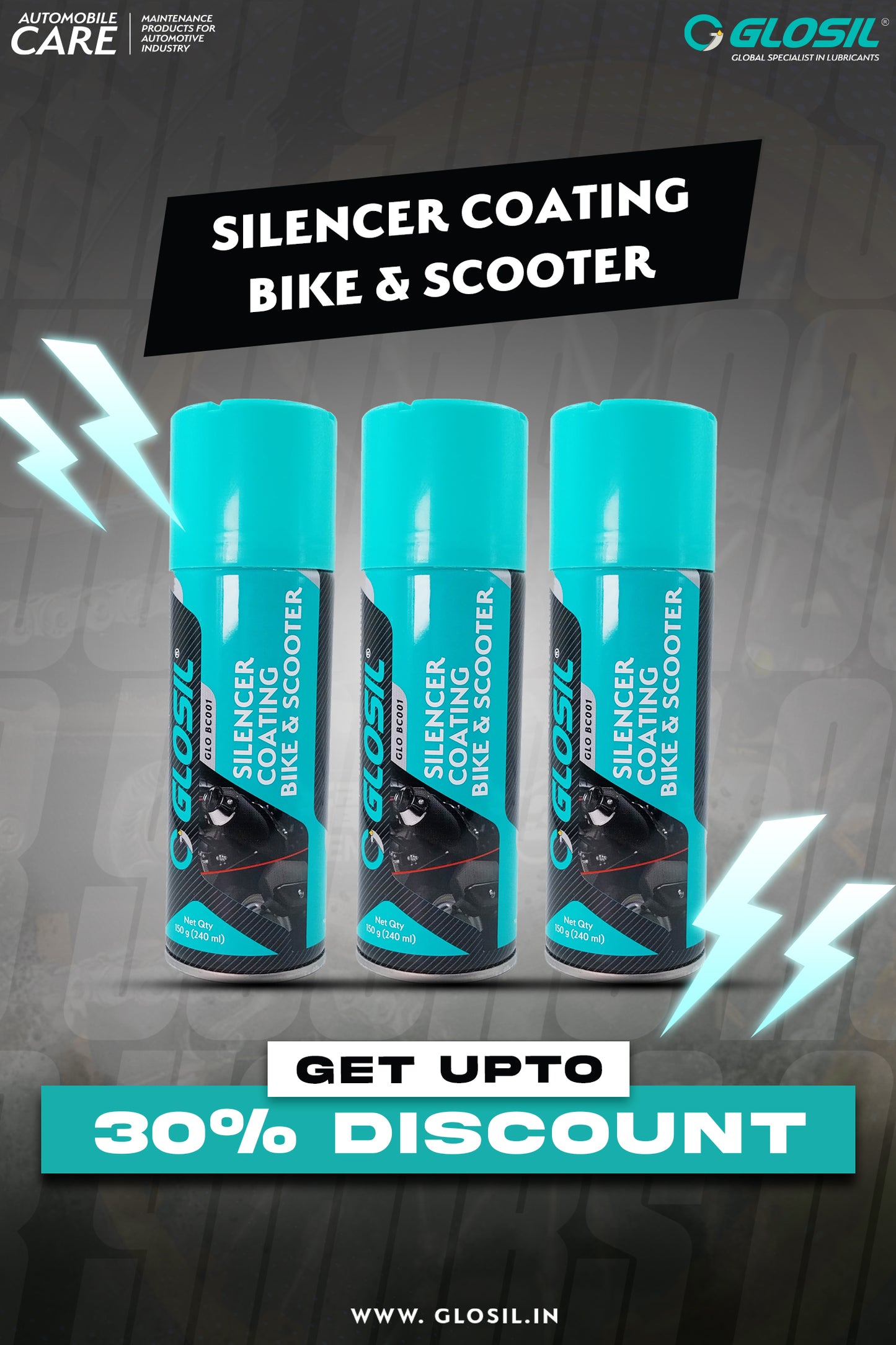 Silencer Coating Bike & Scooter